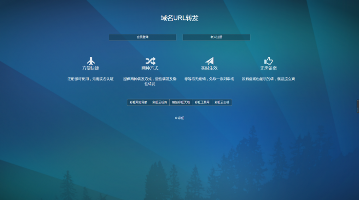 PHP域名url转发源码支持隐性转发-源码交流网