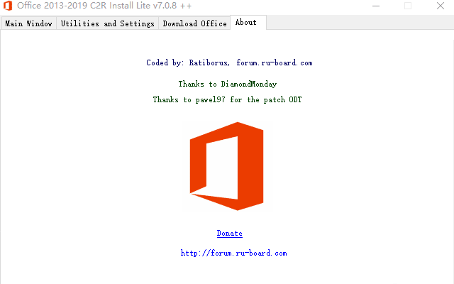 2020 Office部署工具—-Office 2013-2019 C2R Install 7.0.8 正式版+单文件版-源码交流网