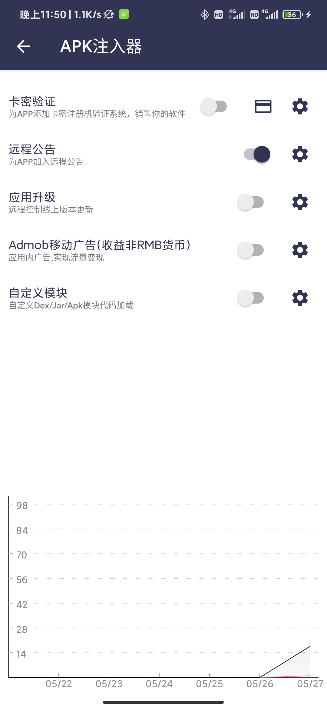 图片[2]-Arm pro 支持网络弹窗/卡密/应用升级 脱壳等功能-源码交流网