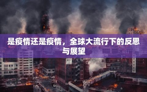 是疫情还是疫情，全球大流行下的反思与展望